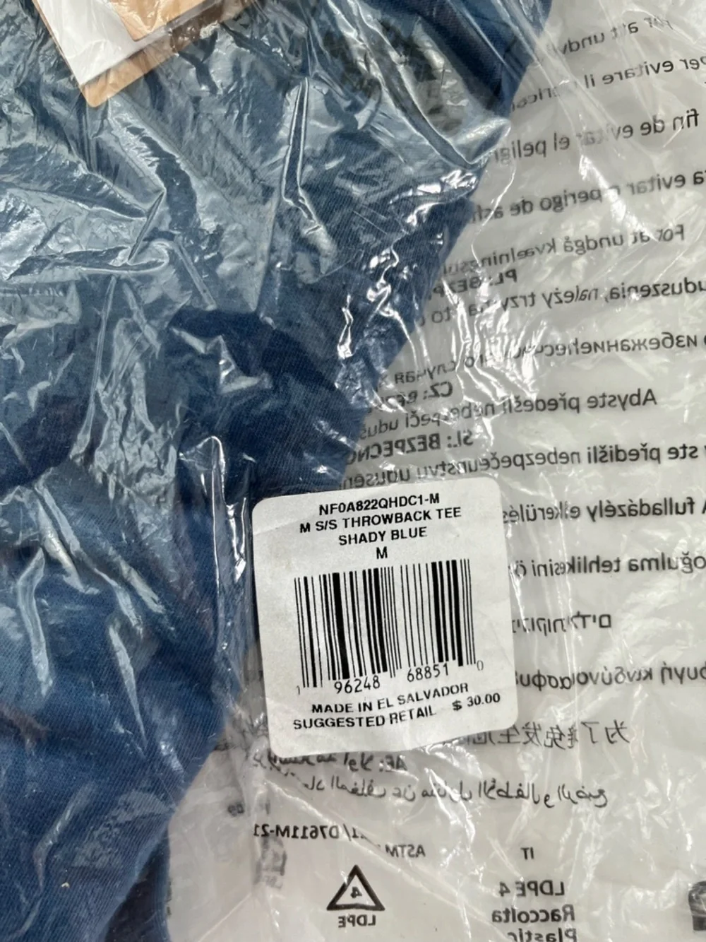 North Face Throwback Tee Medium